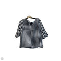 Top 3/4 Sleeve By Draper James In Navy, Size: S