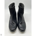 Boots Ankle Heels By Clarks In Black, Size: 9