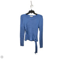 Top Long Sleeve By Intempo In Blue, Size: L