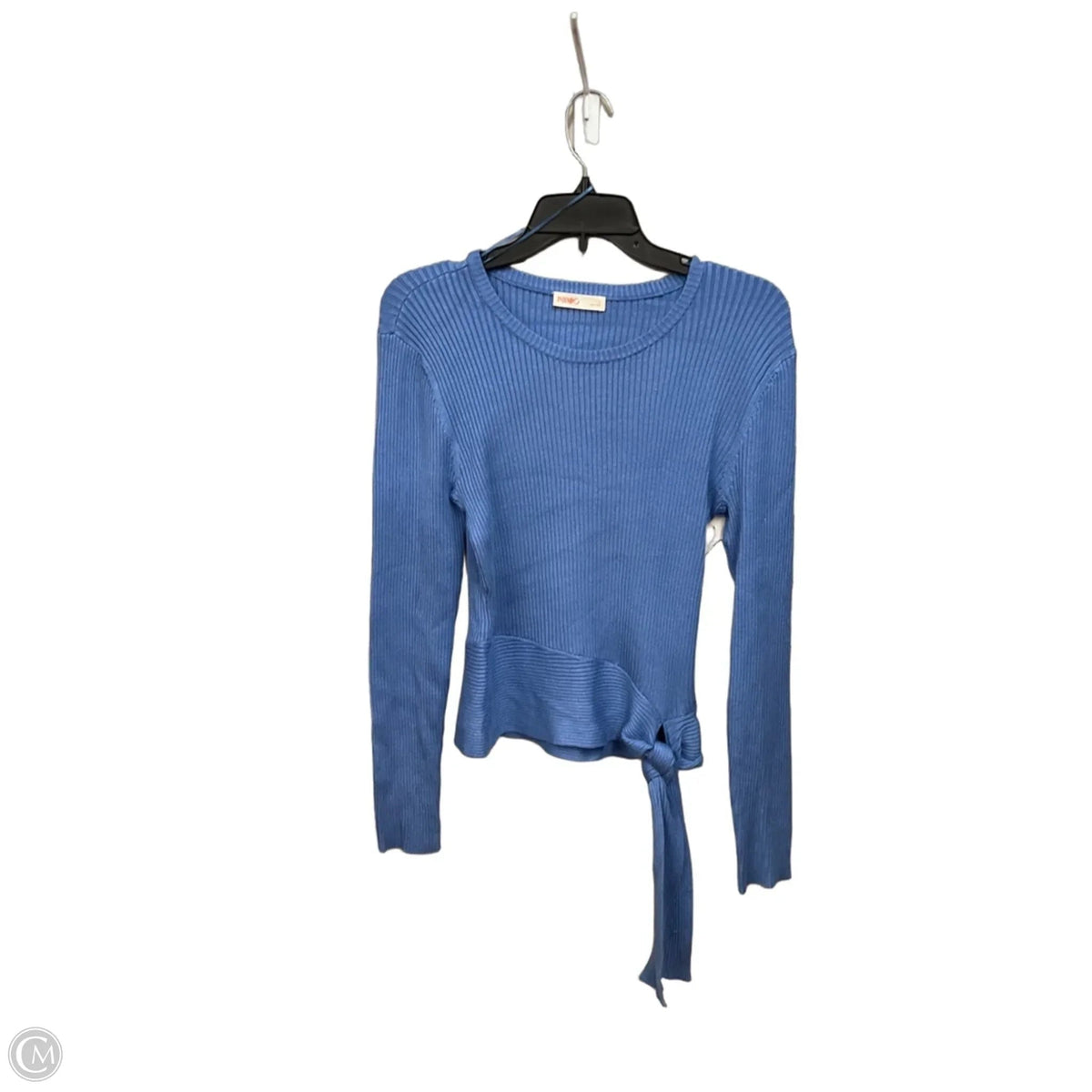 Top Long Sleeve By Intempo In Blue, Size: L