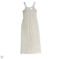 Dress Casual Maxi By A New Day In Tan & White, Size: S
