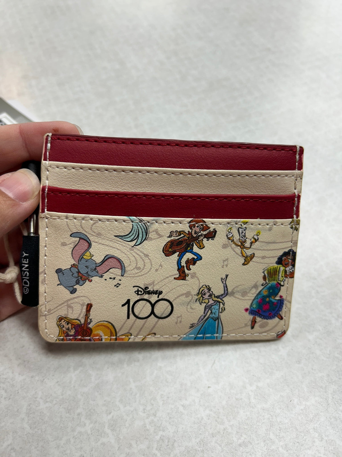 Wallet By Loungefly In Cream, Size:Small