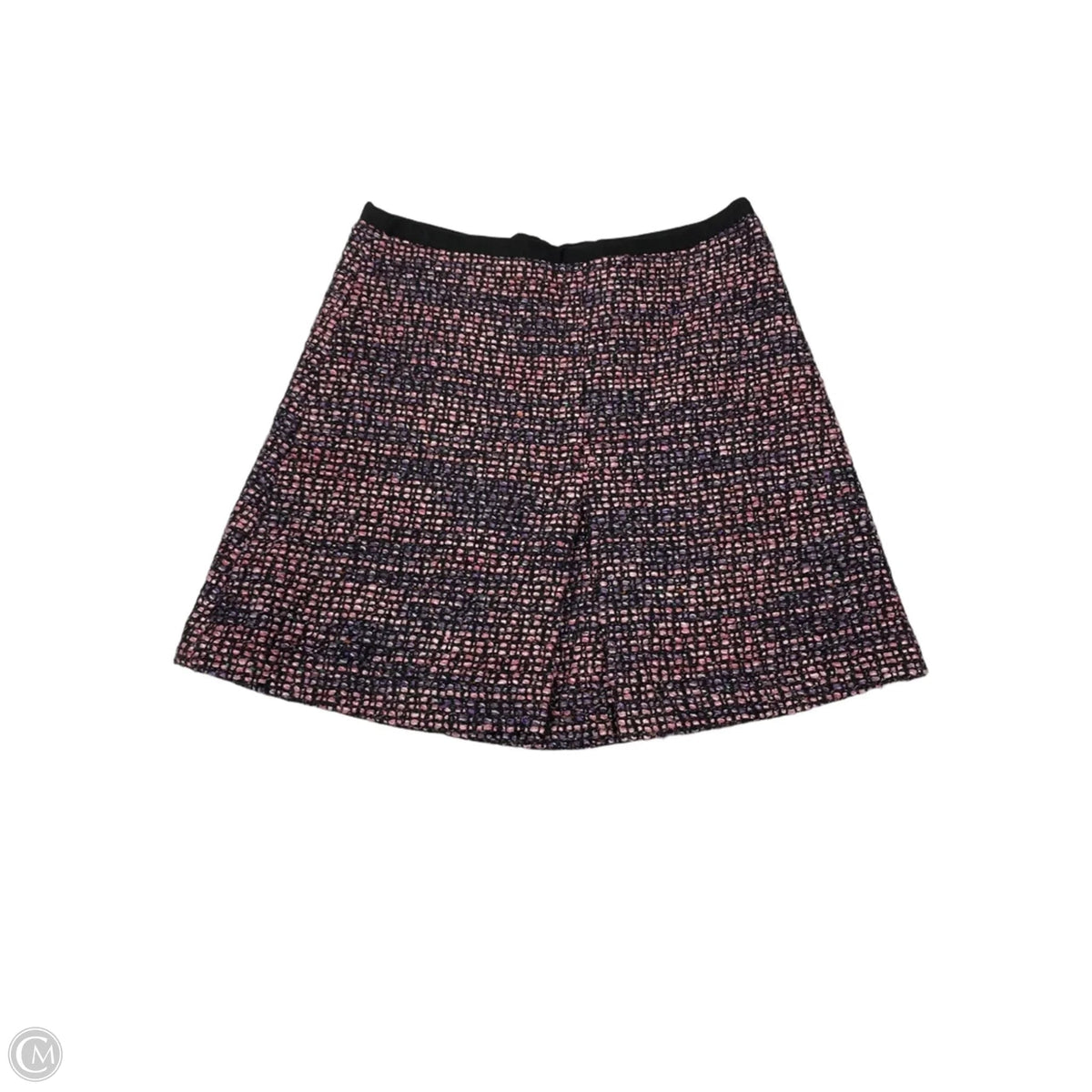 Skirt Mini & Short By H&m In Black & Purple, Size: 6