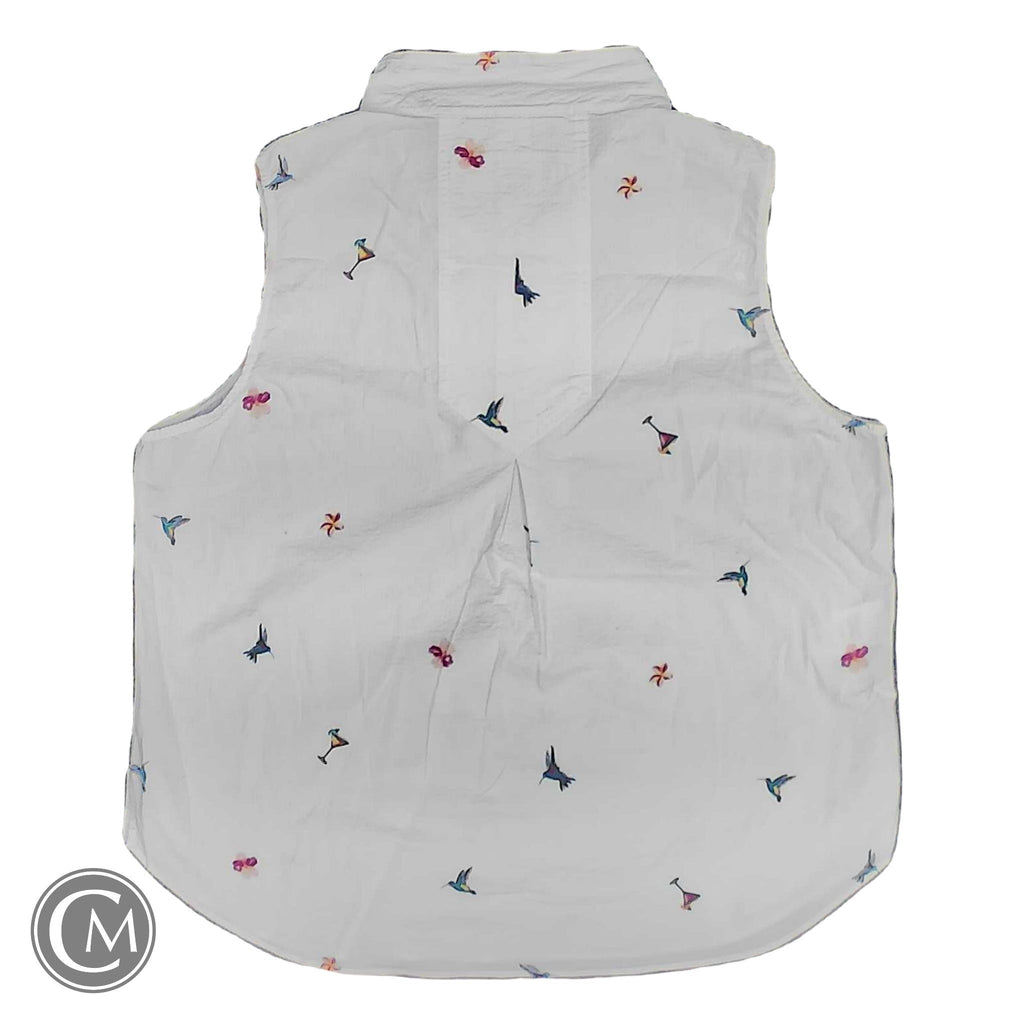 Top Sleeveless By Tommy Bahama In White, Size: L