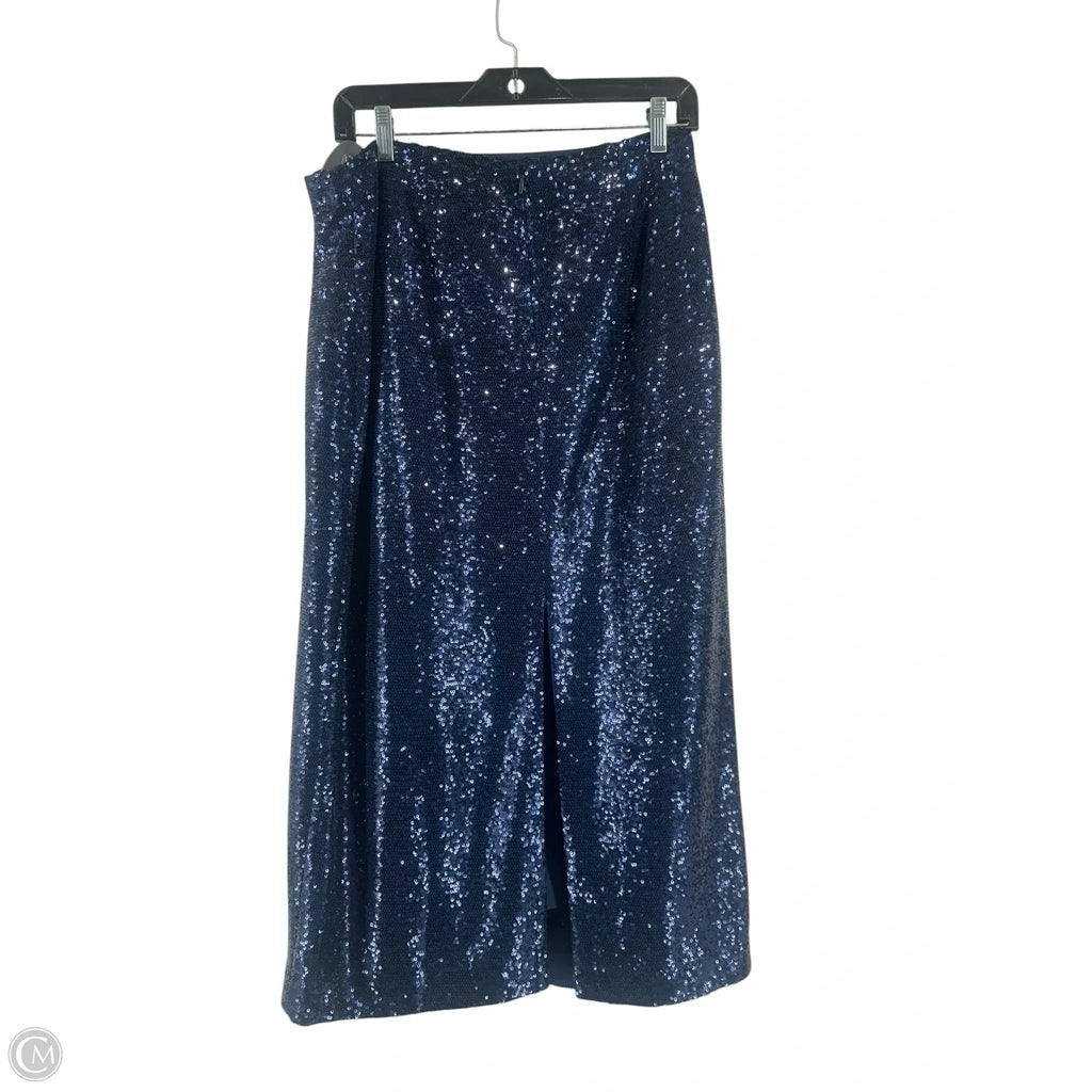 Skirt Maxi By Gap In Blue, Size: M