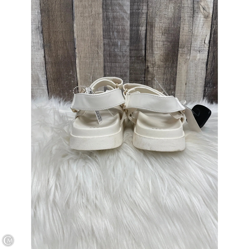 Sandals Flats By A New Day In Cream, Size: 6.5
