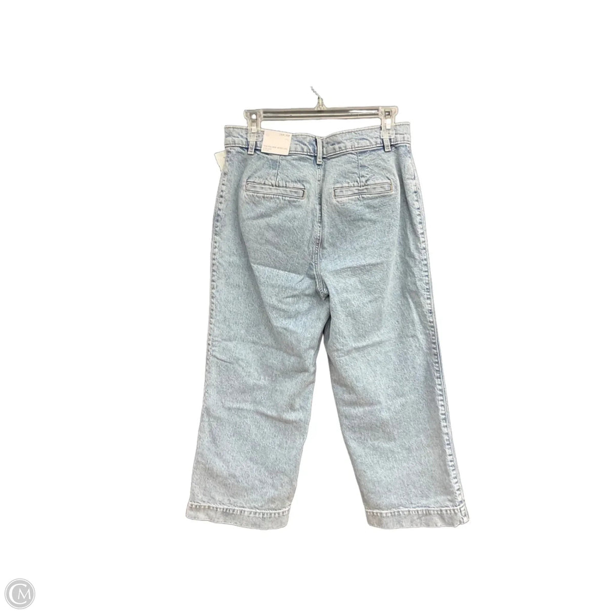 Jeans Cropped By Loft In Blue Denim, Size: 6p