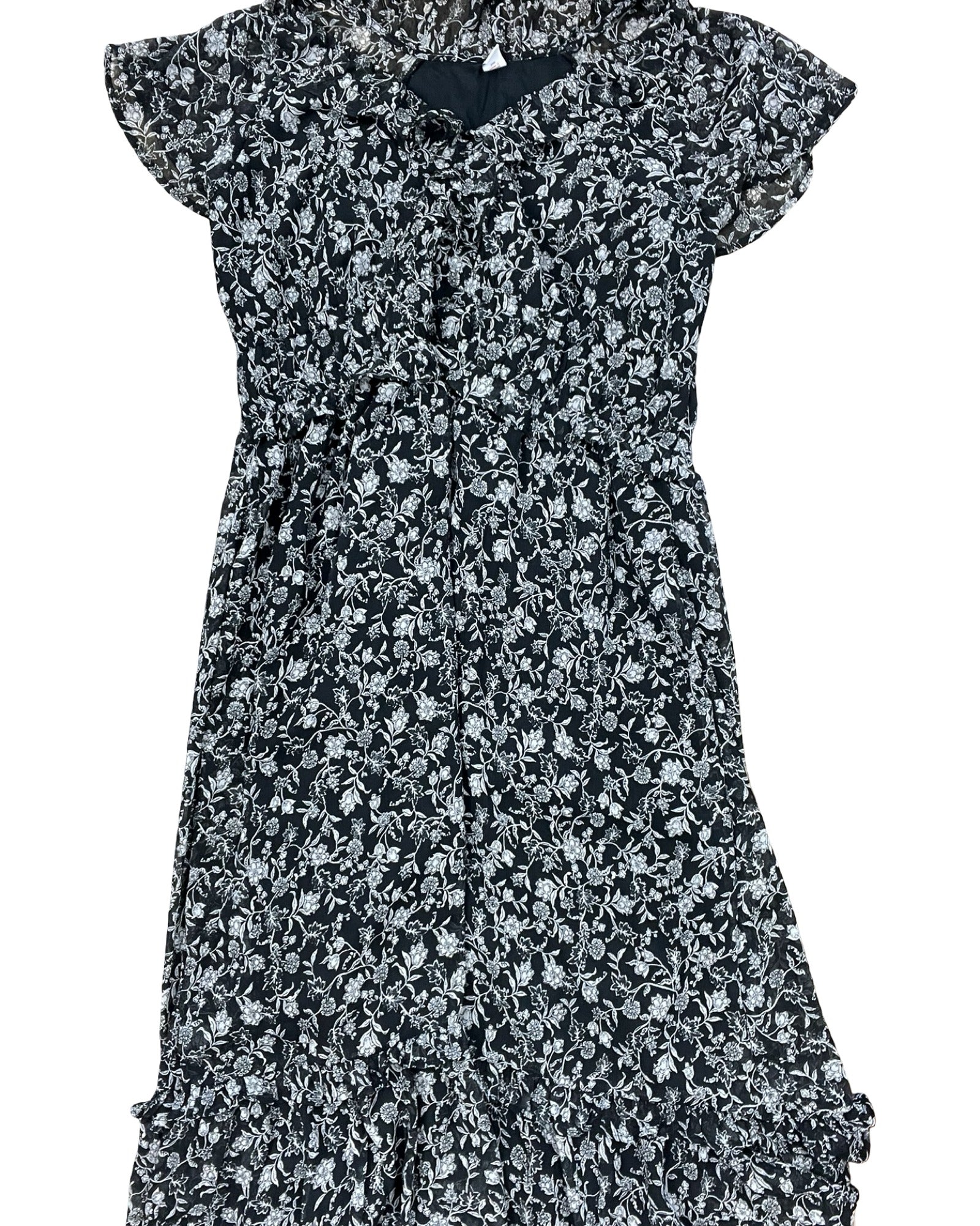 Dress Party Long By Old Navy In Black & White, Size:Xl