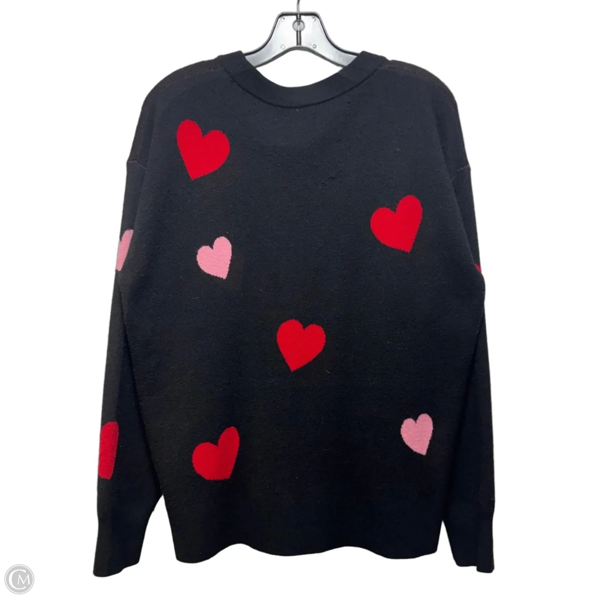 Sweater By Nicole Miller In Black, Size: Mp