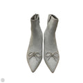 Boots Ankle Heels By Clothes Mentor In Grey, Size: 9