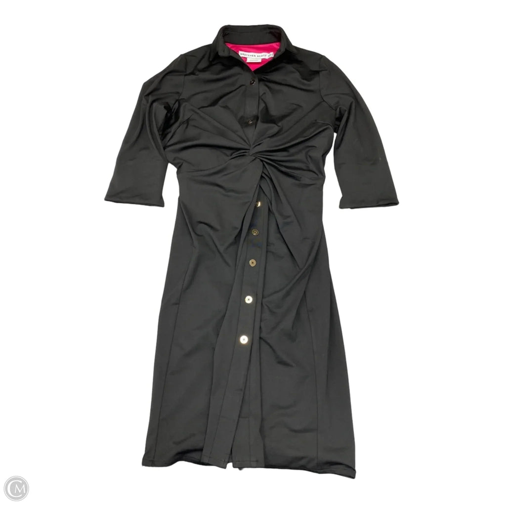 Dress Party Midi By Gretchen Scott In Black, Size: Xl