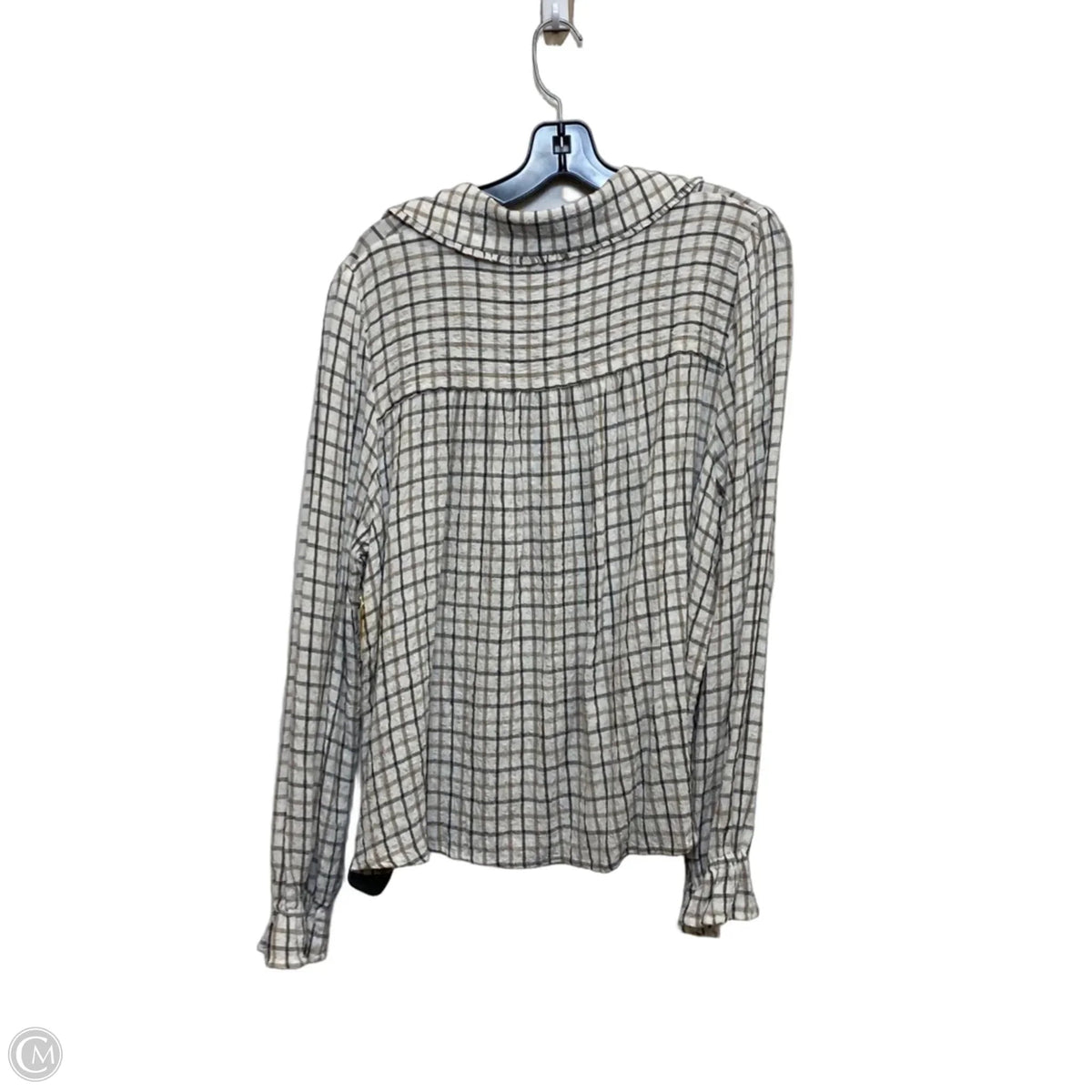Top Long Sleeve By Jane And Delancey In Cream, Size: Xl