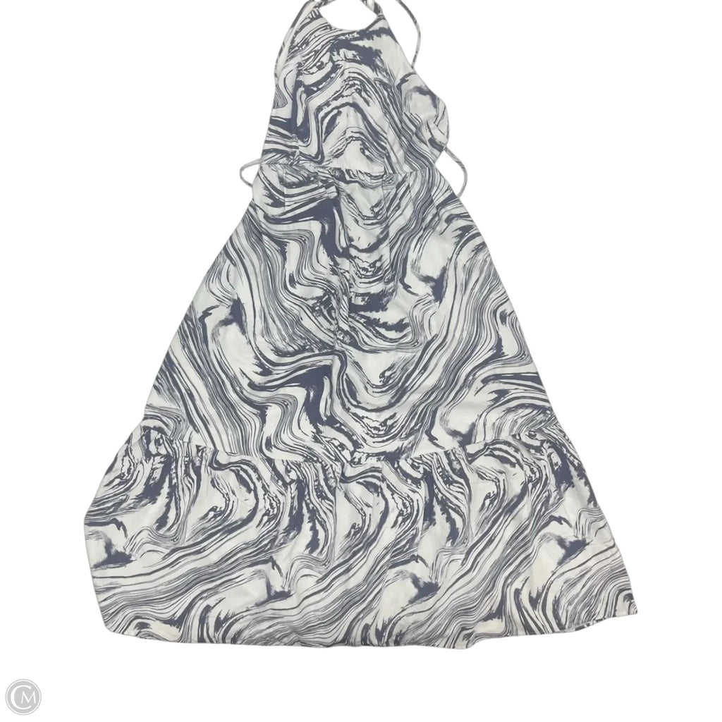 Dress Party Midi By A New Day In Grey & White, Size: M
