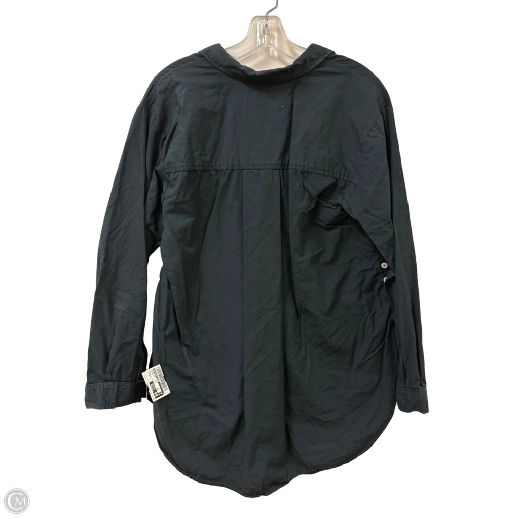 Tunic Long Sleeve By Anthropologie In Black, Size: M