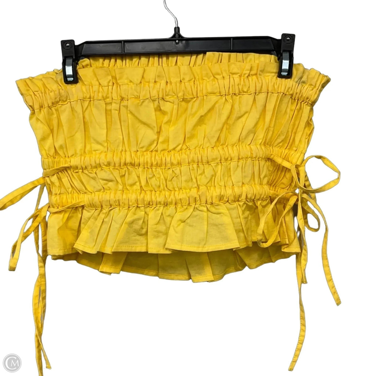 Top Sleeveless By Free People In Yellow, Size: Xs