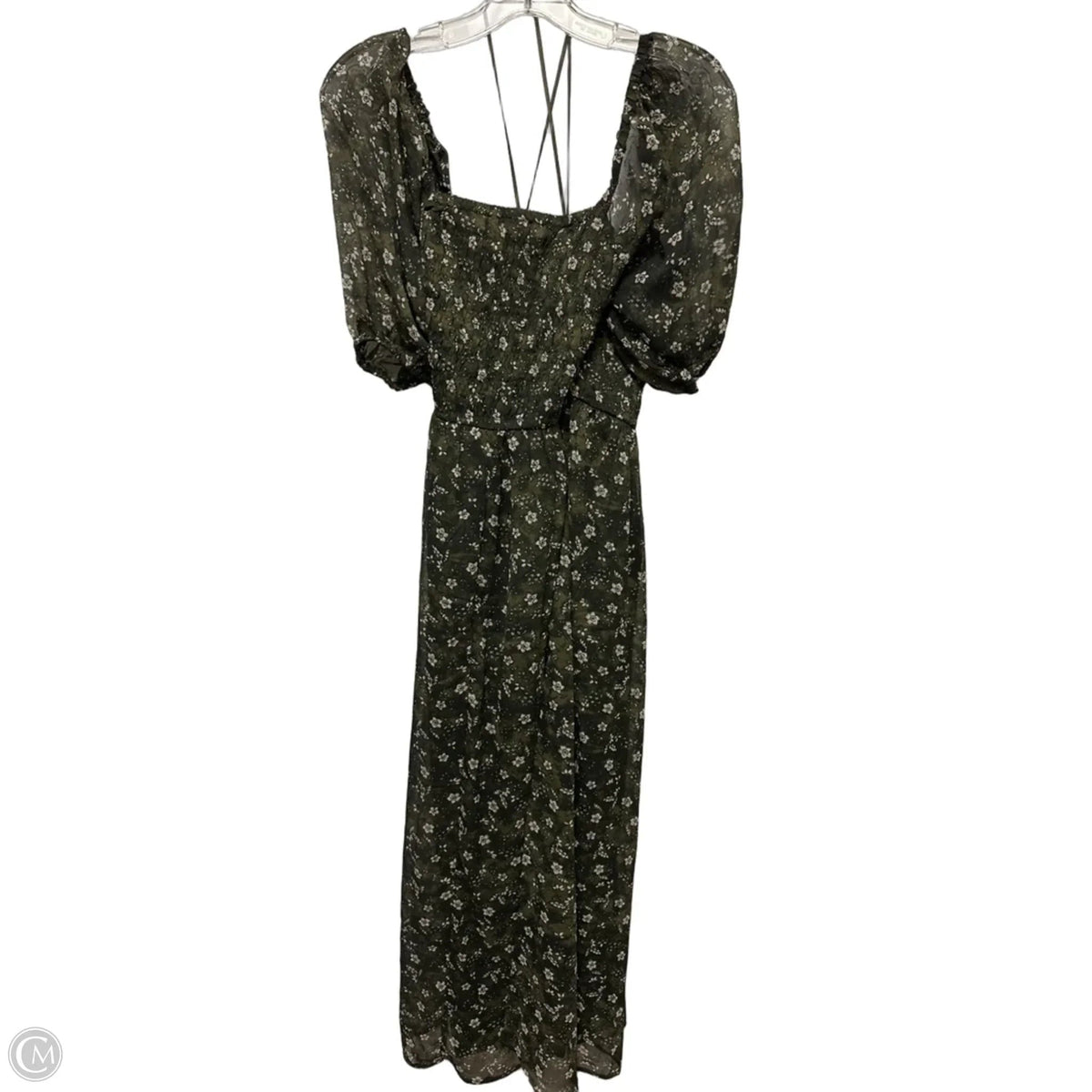 Dress Casual Maxi By Old Navy In Green, Size: L