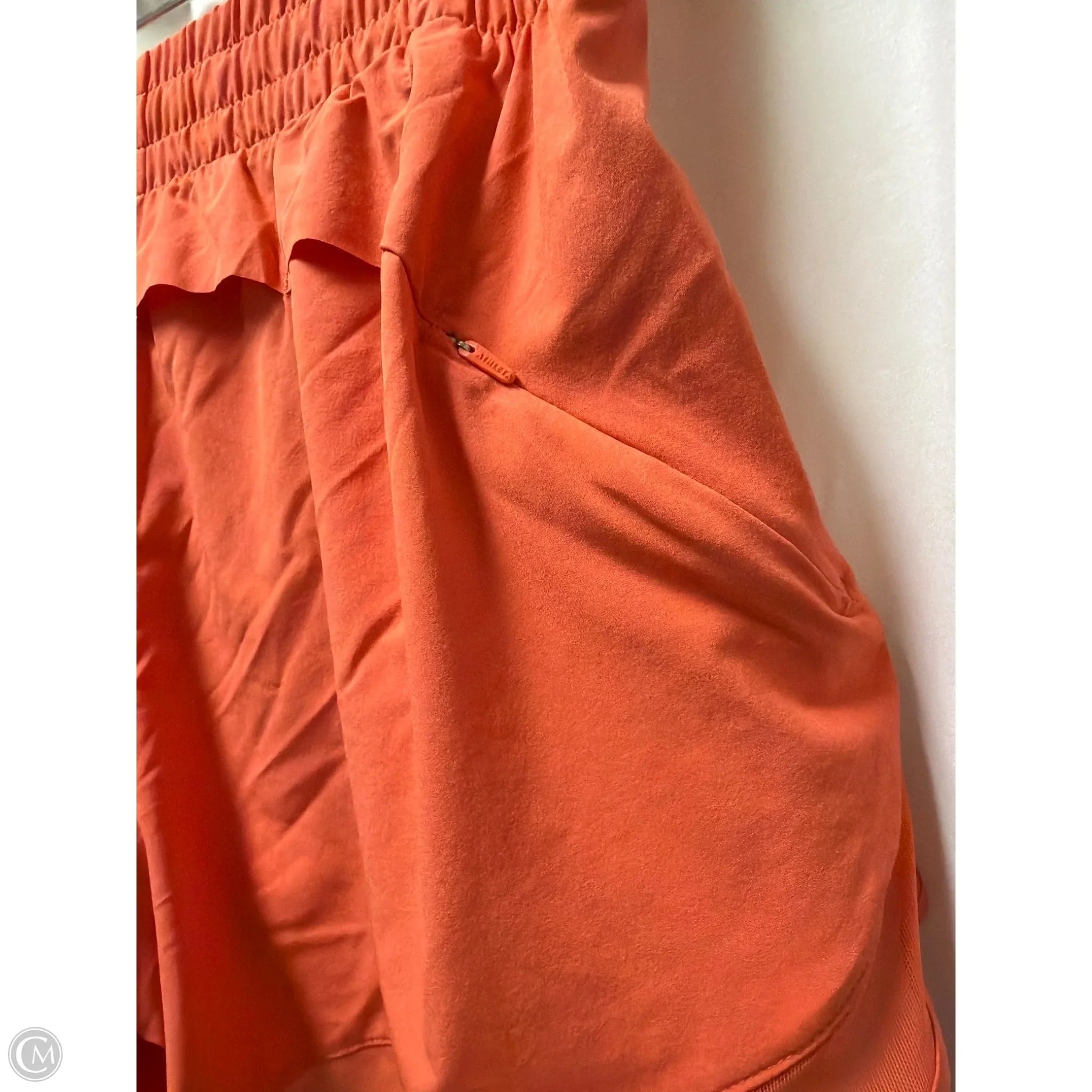 Athletic Shorts By Athleta In Orange, Size: M