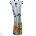Dress Work By Calvin Klein In Blue & Orange, Size: 8