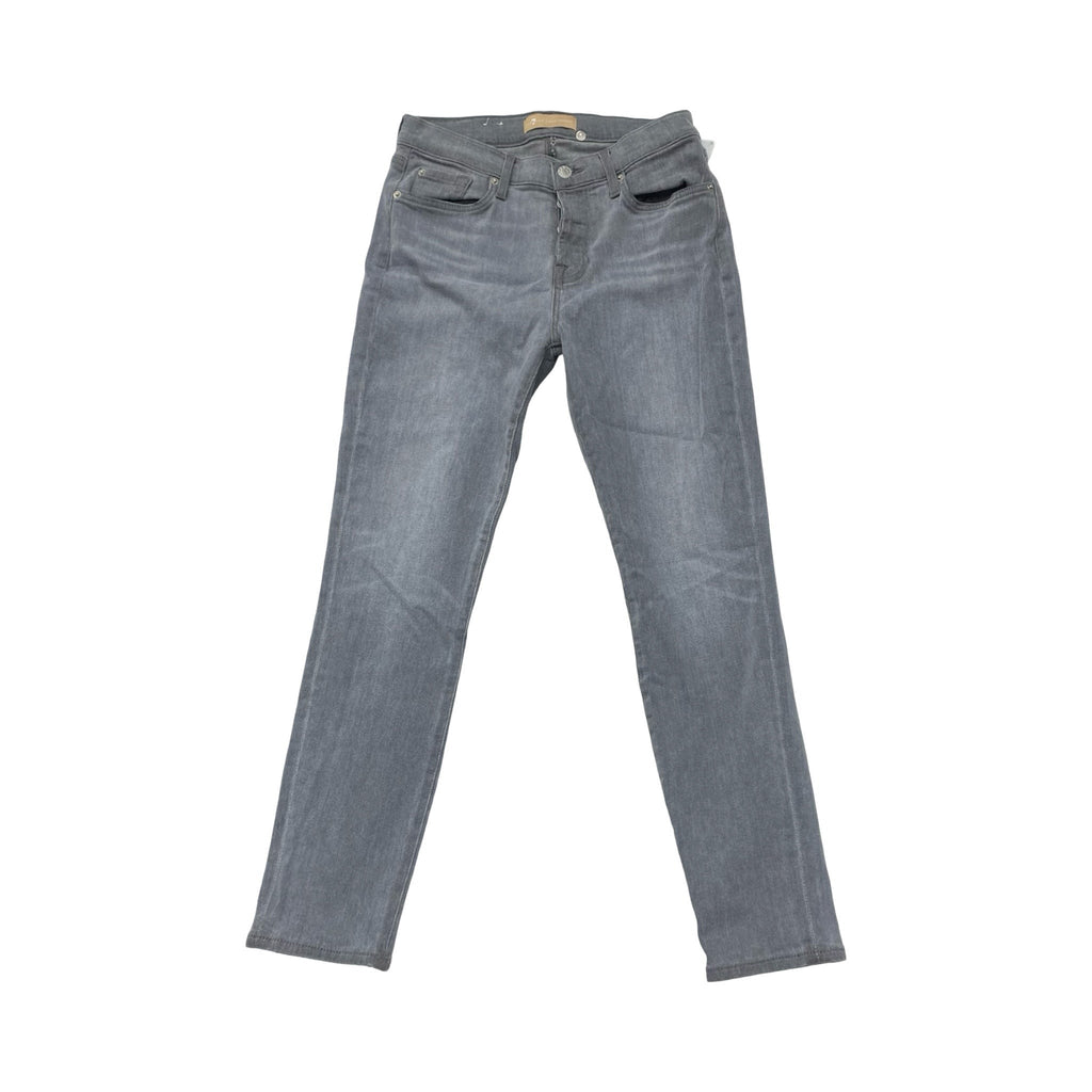Jeans Boot Cut By 7 For All Mankind In Grey, Size:4