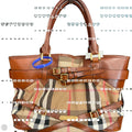 Handbag Luxury Designer By Burberry, Size: Medium