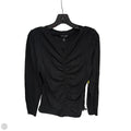Top Long Sleeve Basic By Mac And Me In Black, Size: L