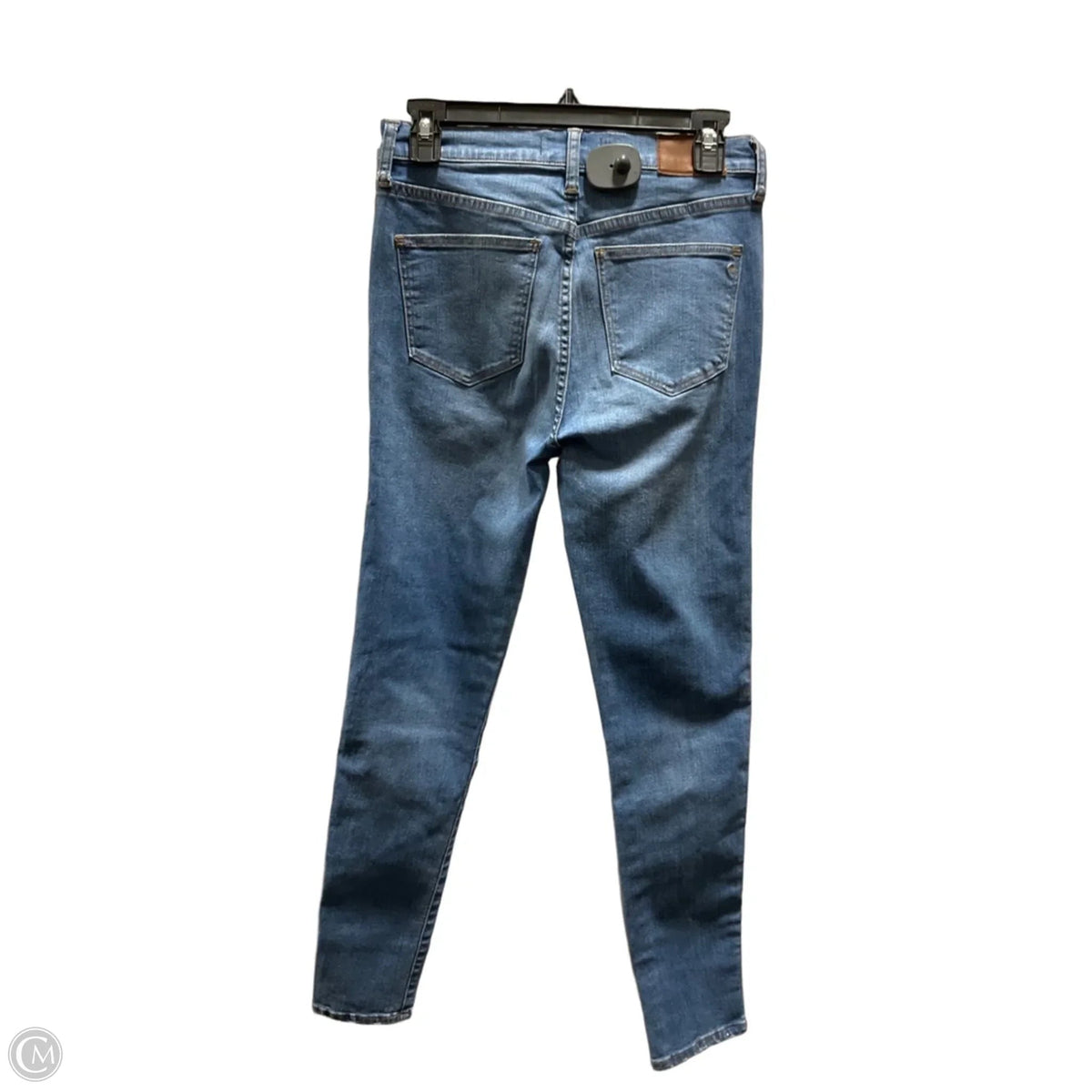 Jeans Skinny By Madewell In Blue, Size: 4