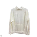 Athletic Top Long Sleeve Hoodie By Fabletics In Cream, Size: Xxl