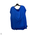 Top Short Sleeve By Apt 9 In Blue, Size: Xl