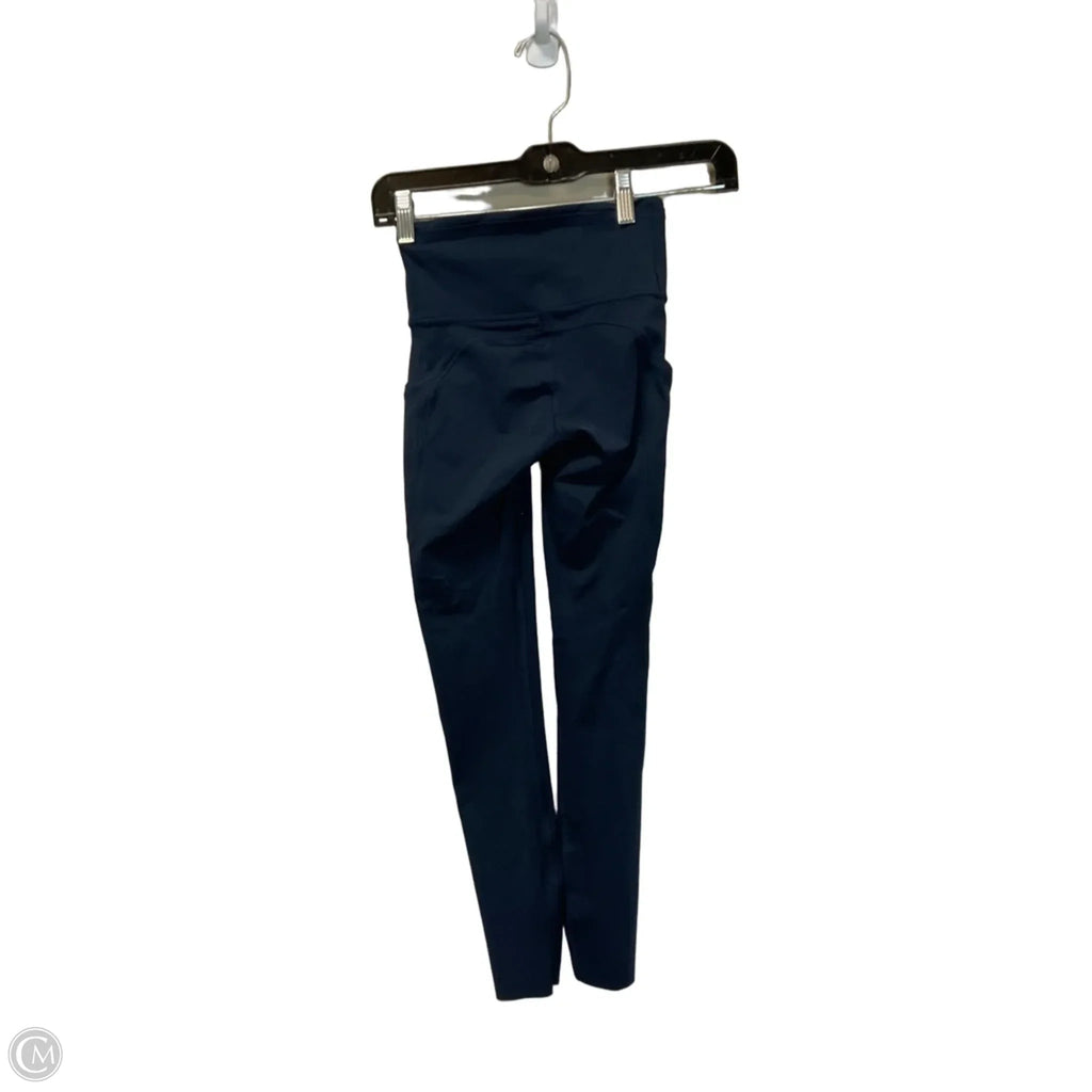 Athletic Leggings Capris By Lululemon In Blue, Size: 2