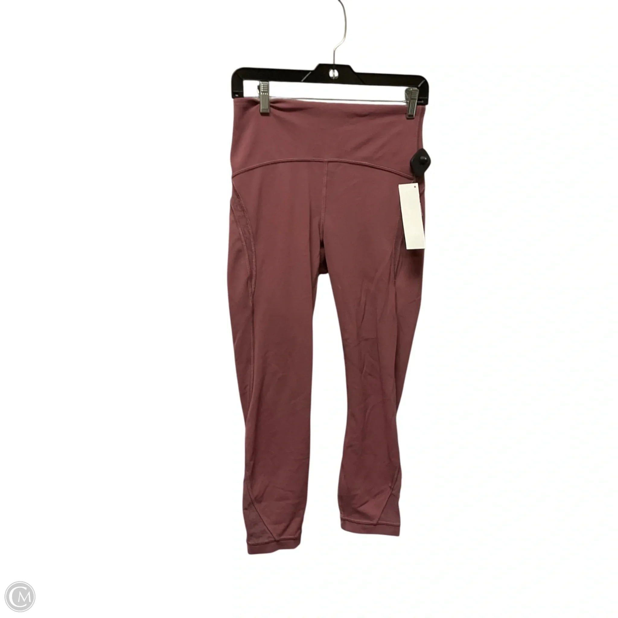 Athletic Leggings Capris By Lululemon In Pink, Size: 8