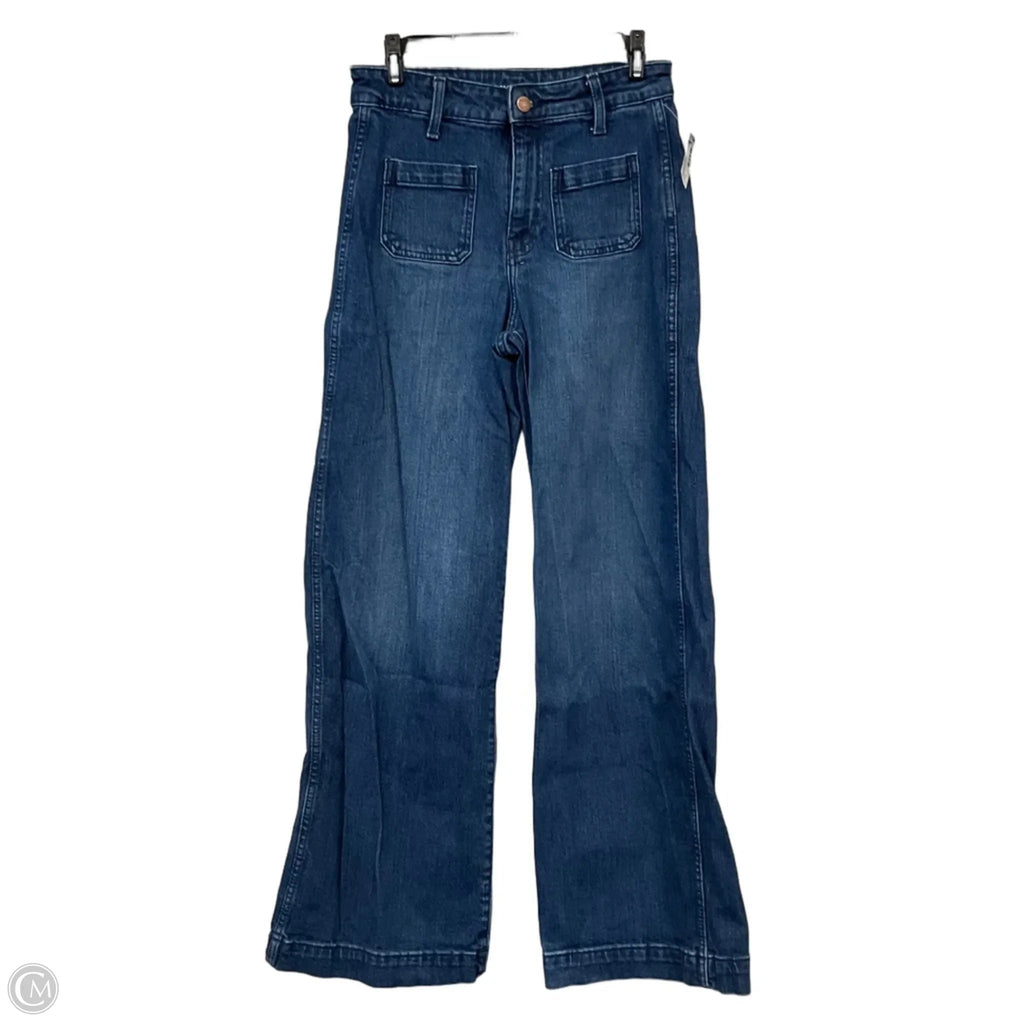 Jeans Wide Leg By Old Navy In Blue Denim, Size: 2