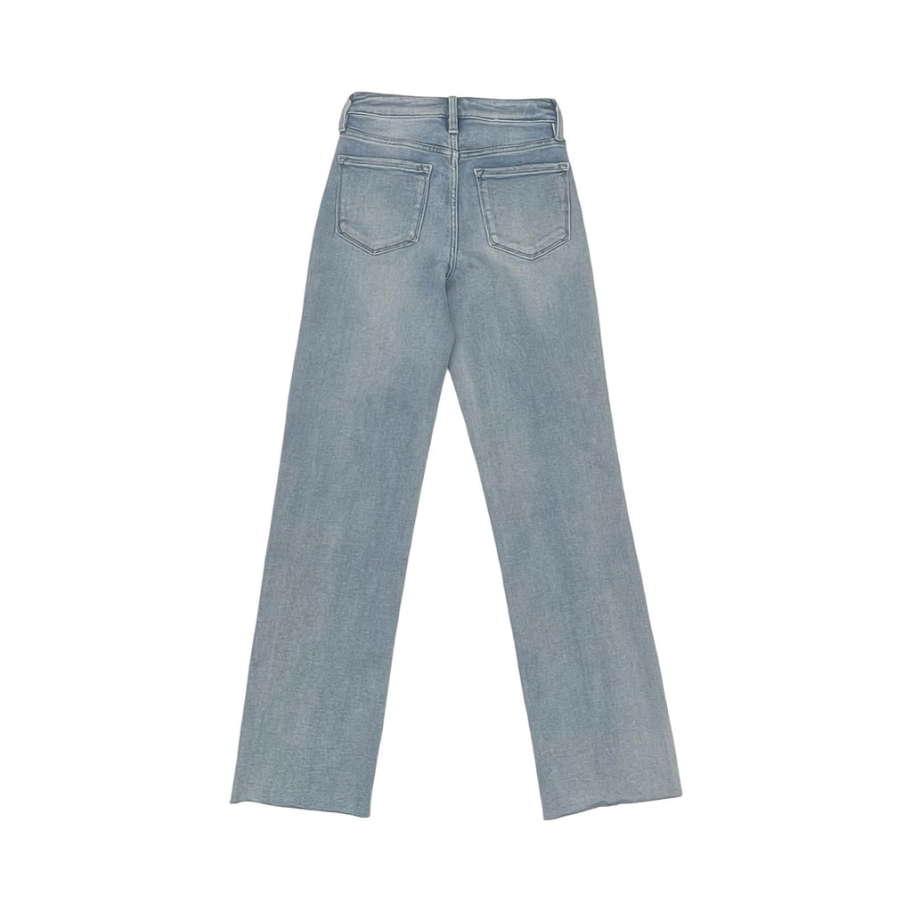 Jeans Straight By Clothes Mentor In Blue Denim, Size:2