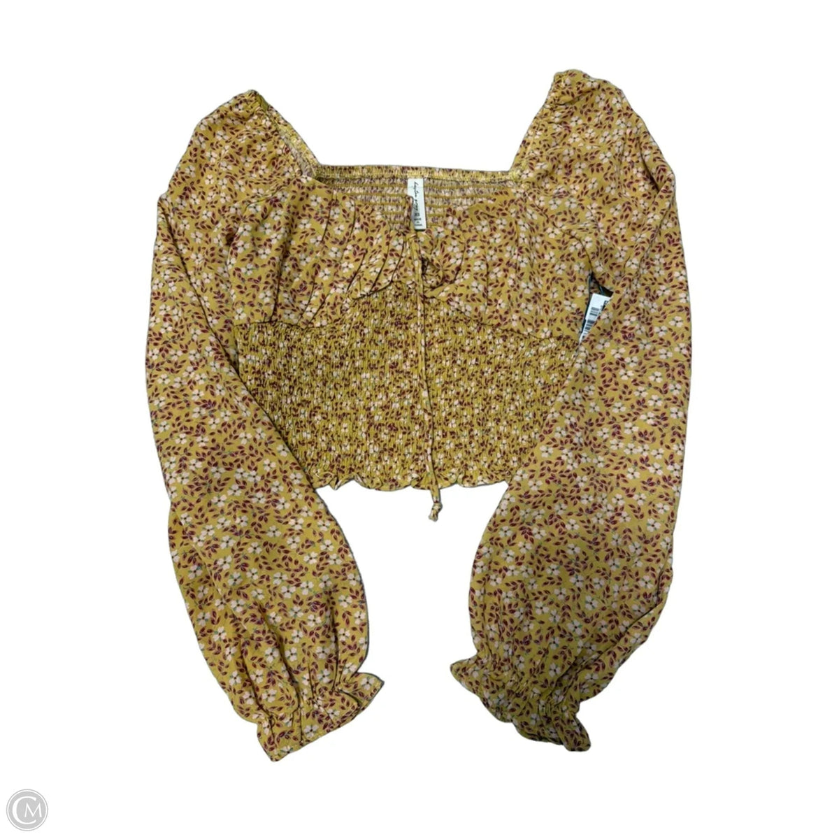 Top Long Sleeve By Kingston Grey In Floral Print, Size: Xs