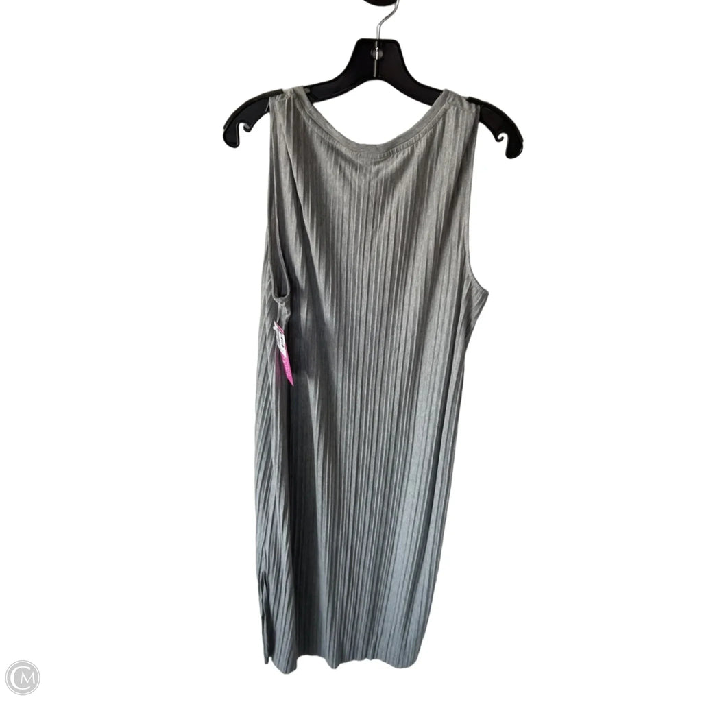 Dress Casual Maxi By A New Day In Grey, Size: Xl