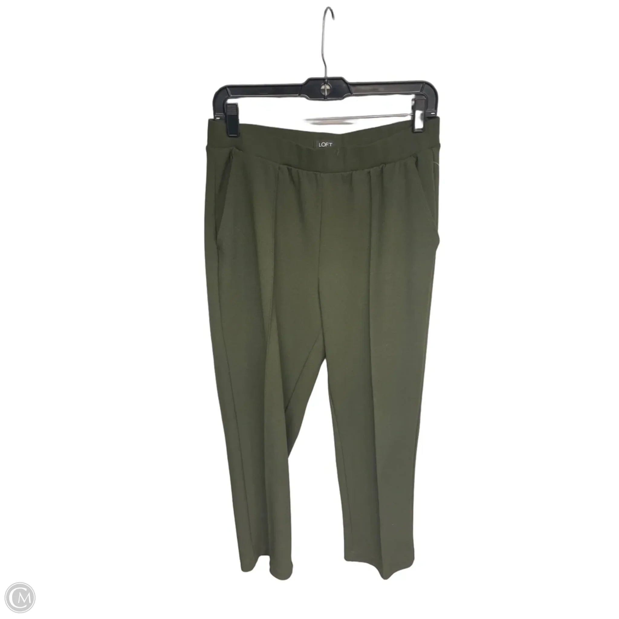 Pants Dress By Loft In Green, Size: M