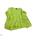 Top 3/4 Sleeve By Ali Miles In Green, Size: 1x