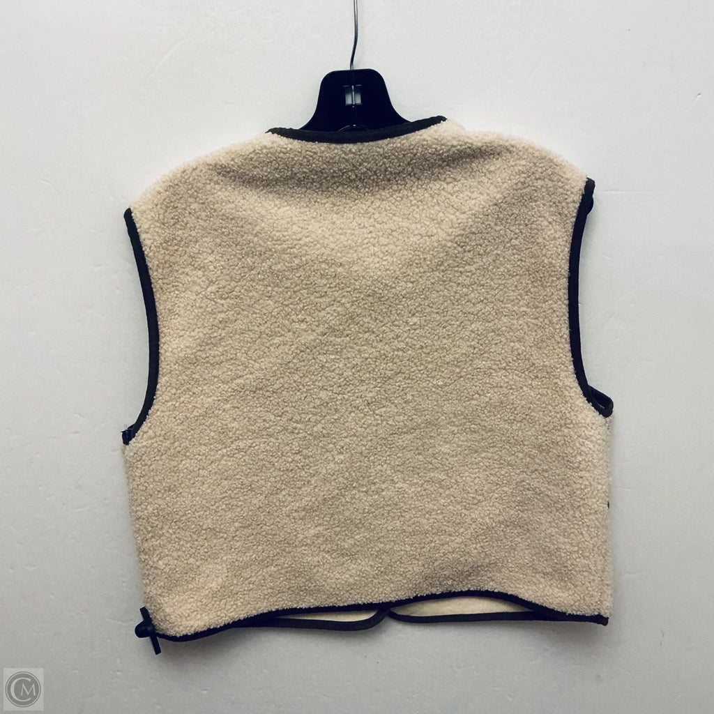 Vest Fleece By House Of Harlow In Tan, Size: S