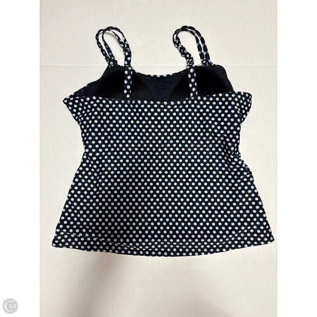Swimsuit Top By Croft And Barrow In Blue, Size: 20