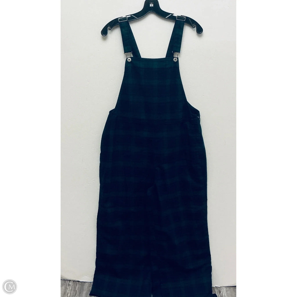 Overalls By Arizona In Plaid Pattern, Size: L