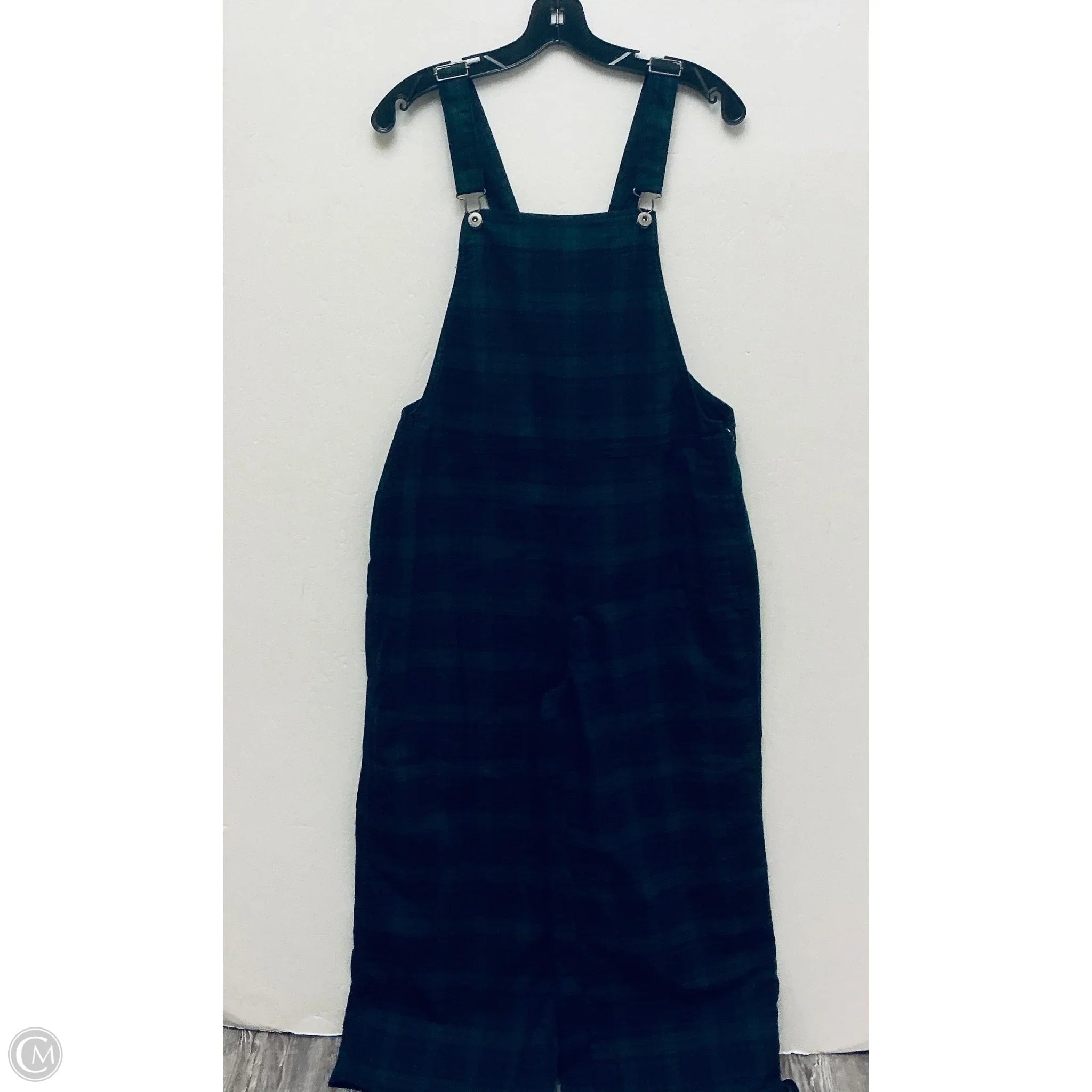 Overalls By Arizona In Plaid Pattern, Size: L