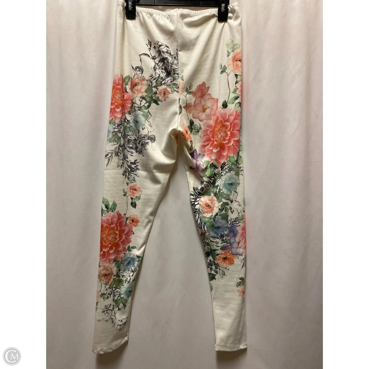 Pants Leggings By Clothes Mentor In White, Size: 2x