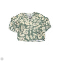 Blouse Long Sleeve By Staccato In Green & Yellow, Size: Xl