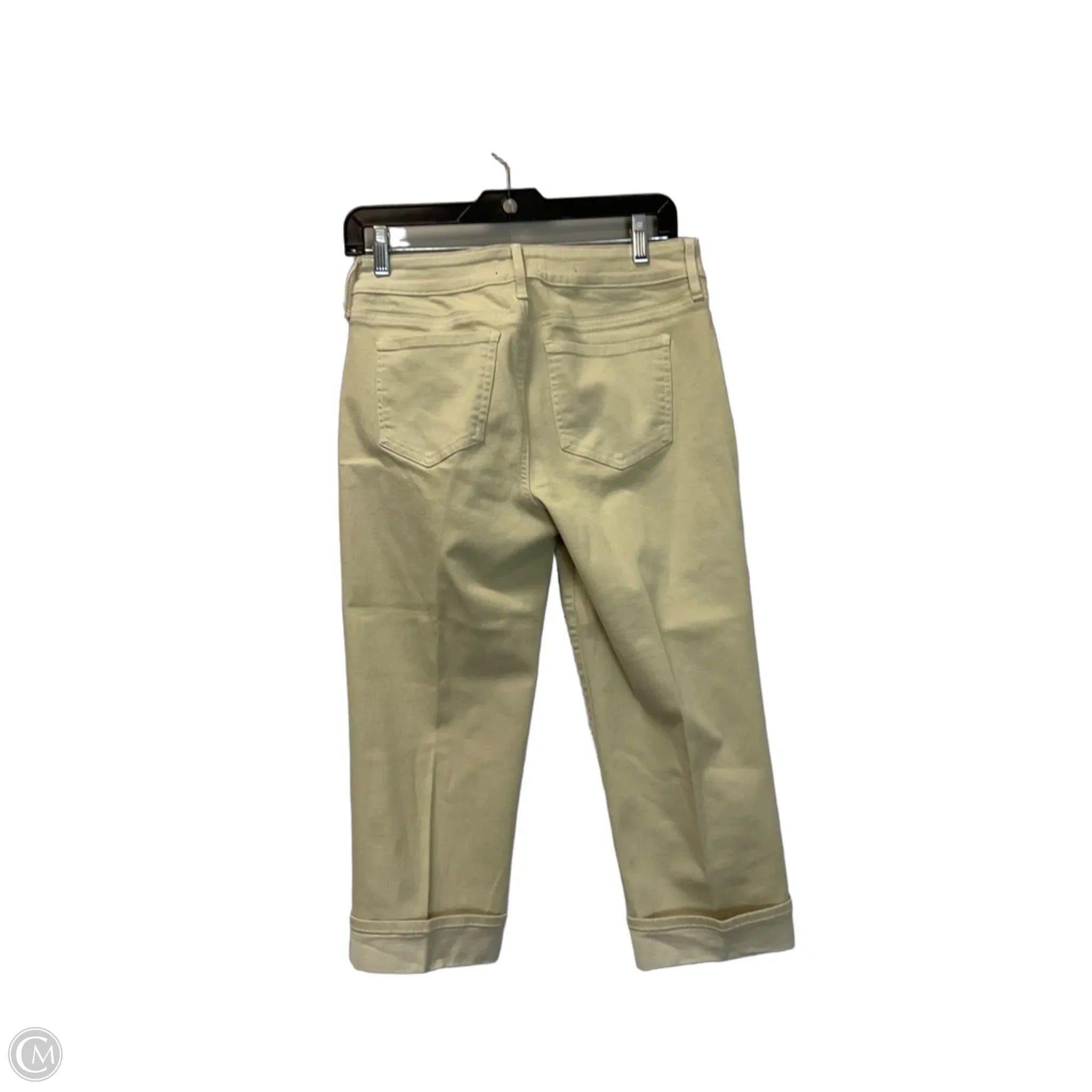 Capris By Not Your Daughters Jeans In Yellow, Size: 4