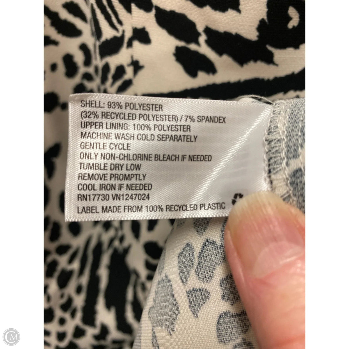 Dress Casual Midi By Clothes Mentor In Animal Print, Size: L