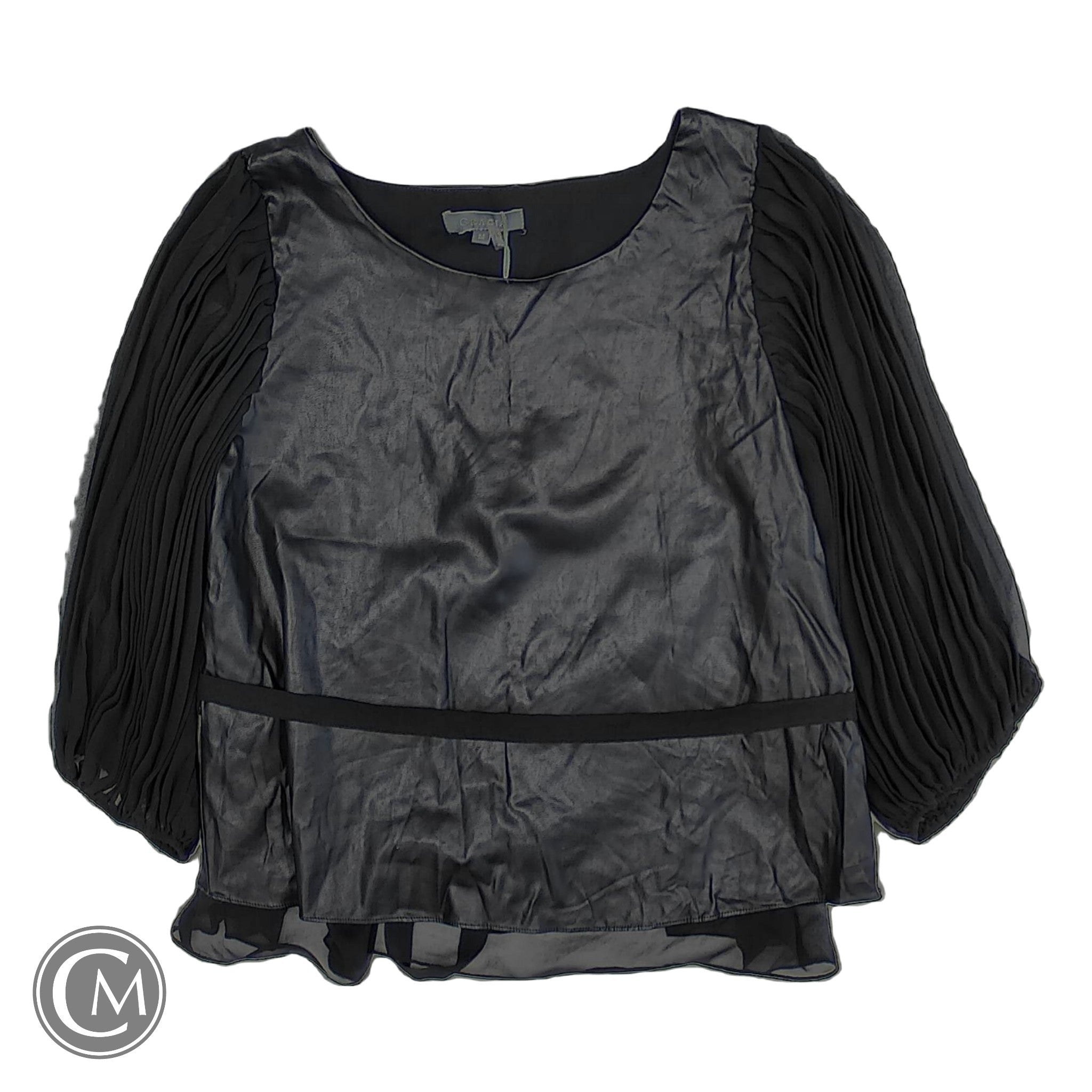 Top Ls By Gracia In Black, Size: M