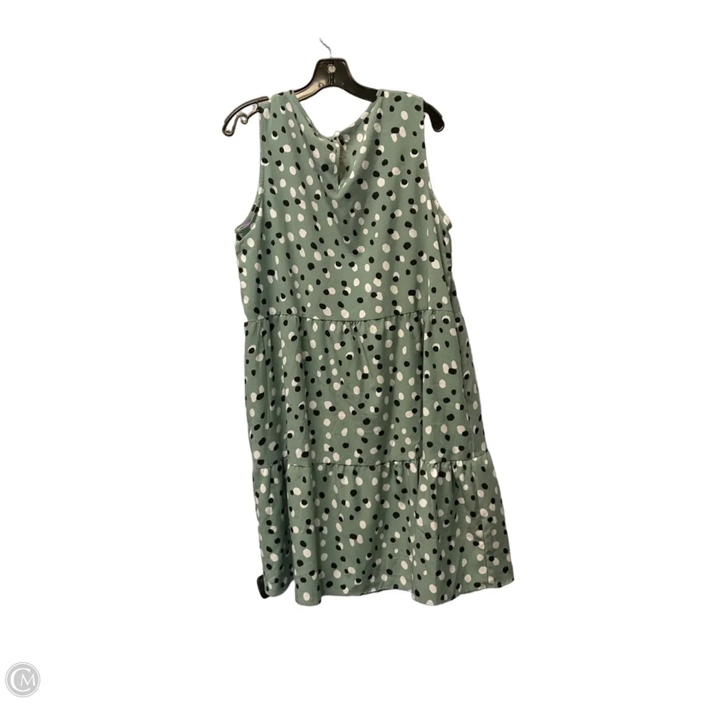 Dress Casual Midi By Prettygarden In Green, Size: M