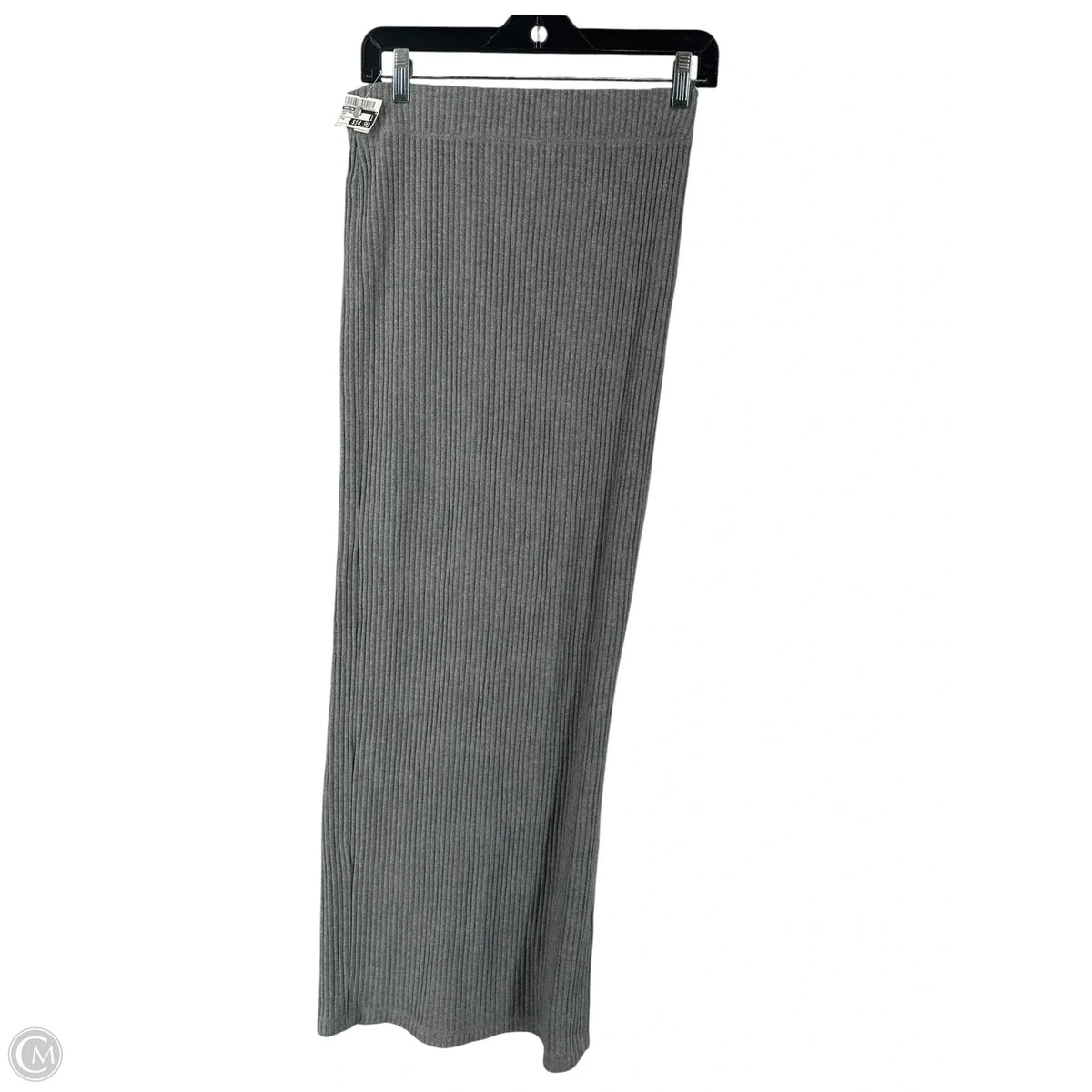 Skirt Maxi By American Apparel In Grey, Size: M