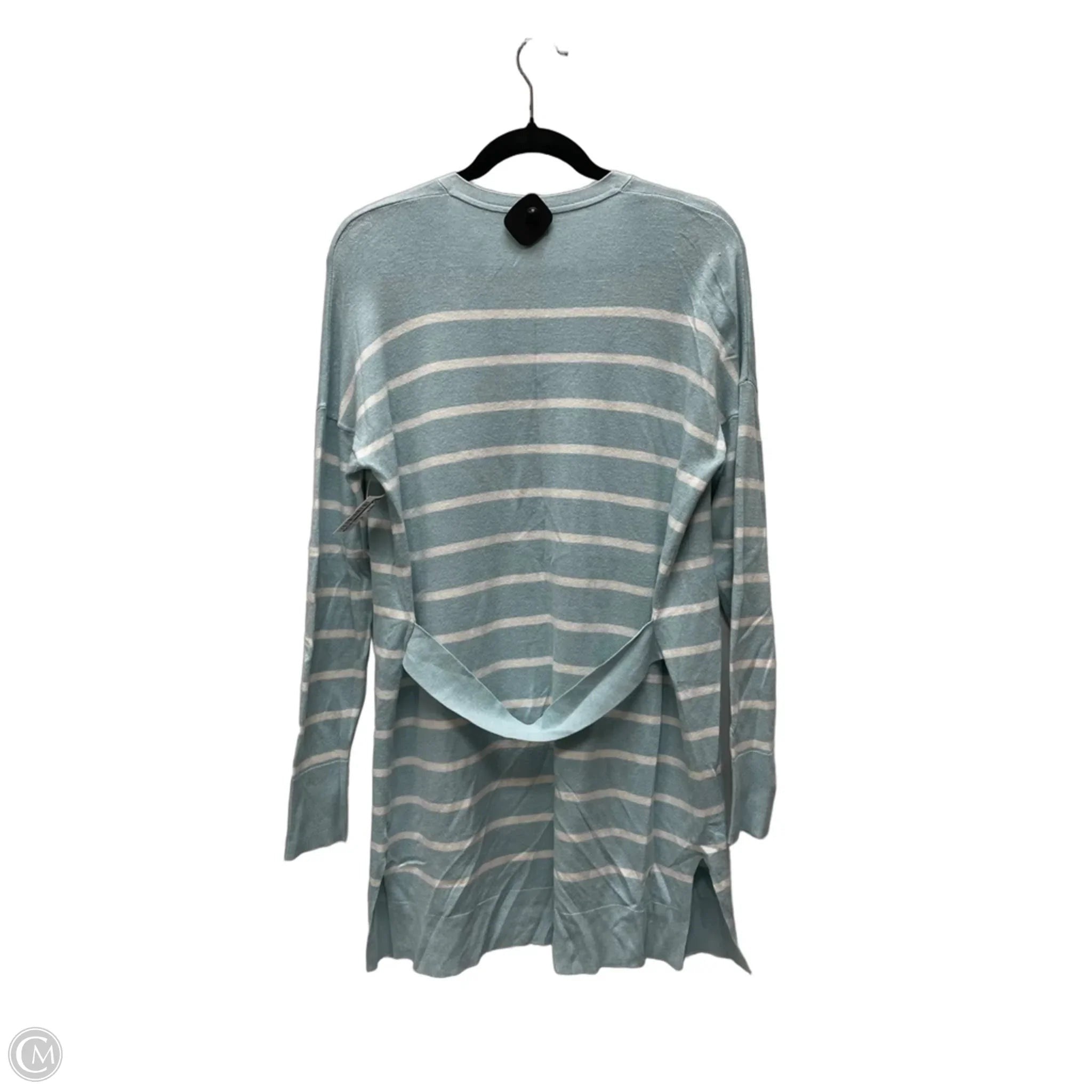 Sweater Cardigan By A New Day In Striped Pattern, Size: M