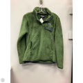 Sweatshirt Collar By Patagonia In Green, Size: S