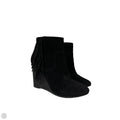 Boots Ankle Heels By Abound In Black, Size: 7